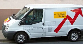 Firmenwagen von Elektriker Reick