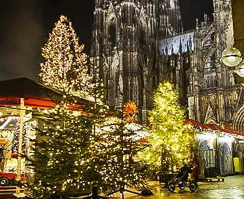 Weihnachtsmarkt am Kölner Dom